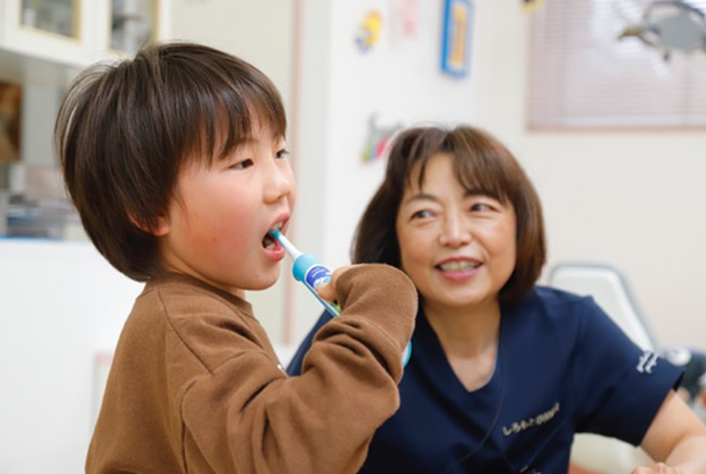 むし歯になりにくい口へ